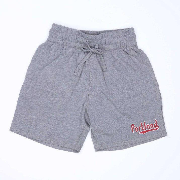 Mitchell & Ness Women’s Gray Logo Gym Shorts