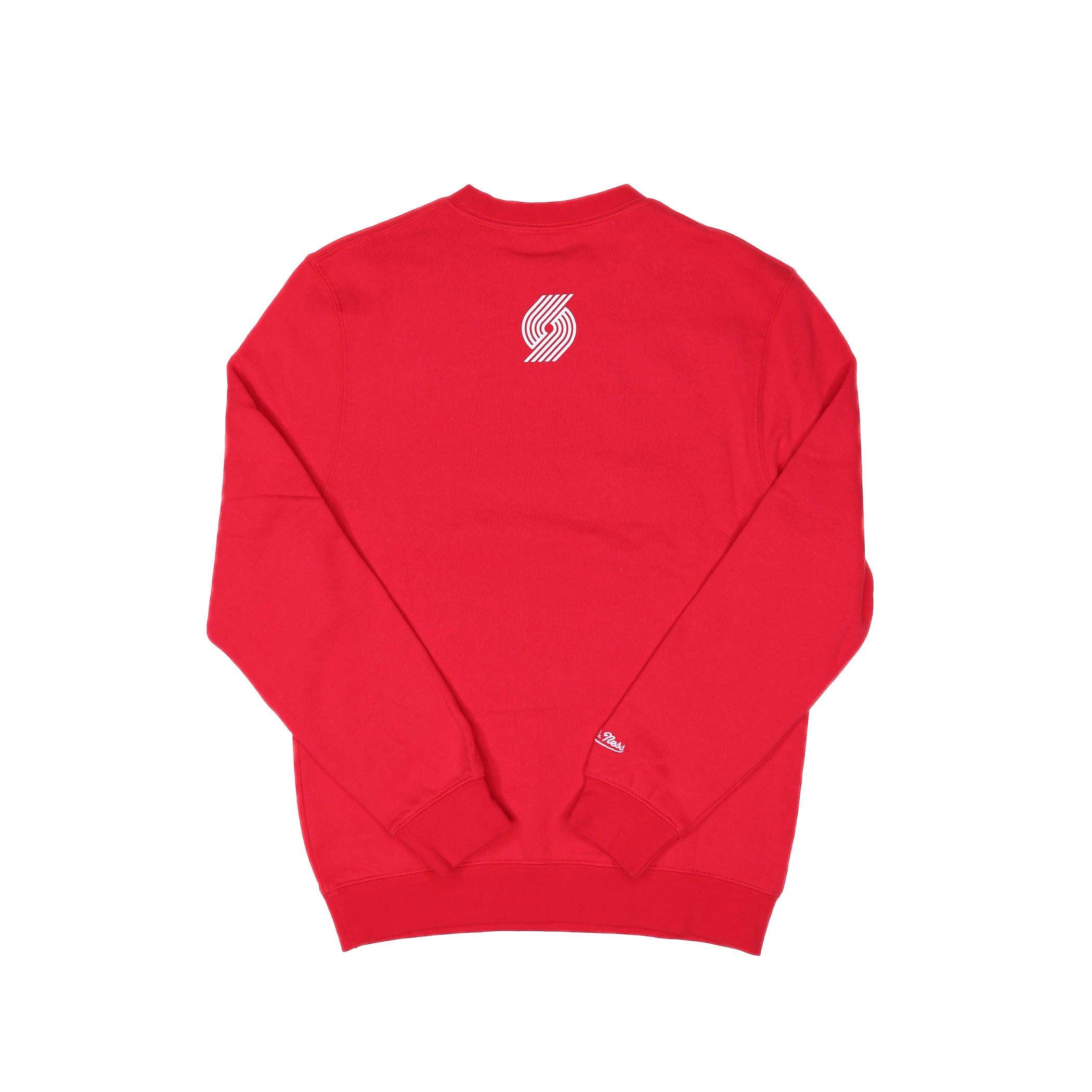 Mitchell & Ness ripcity Unity Collection Viva! Red Fleece Crewneck