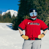 Mitchell &amp; Ness 场外热身夹克