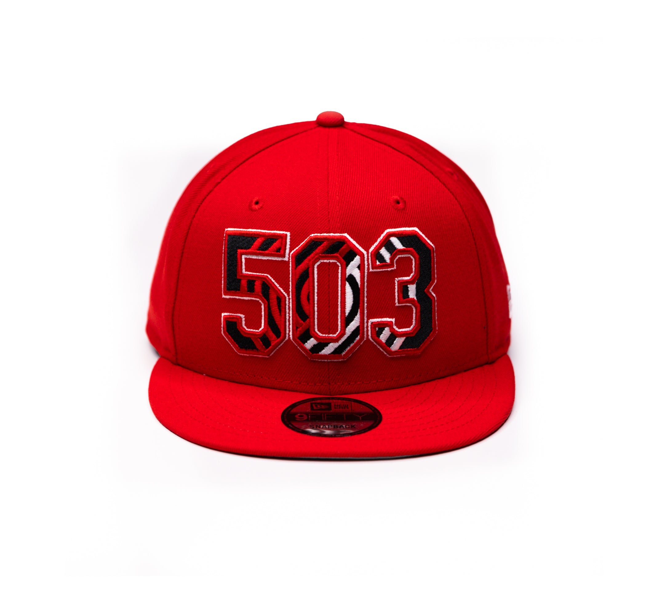 New Era 503 Area Code Red Snapback