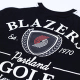 New Era Black Golf Club Tee