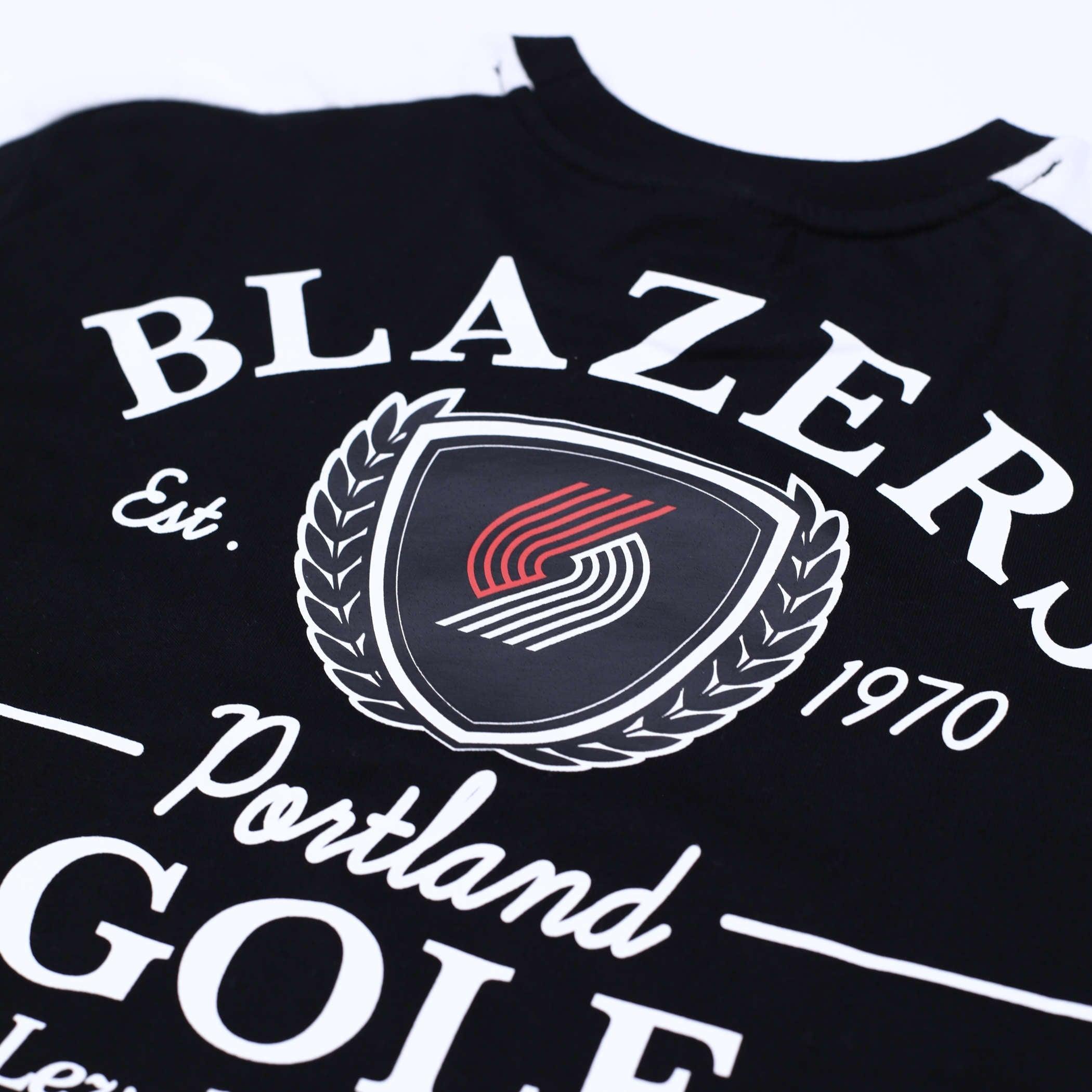 New Era Black Golf Club Tee