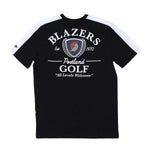 New Era Black Golf Club Tee