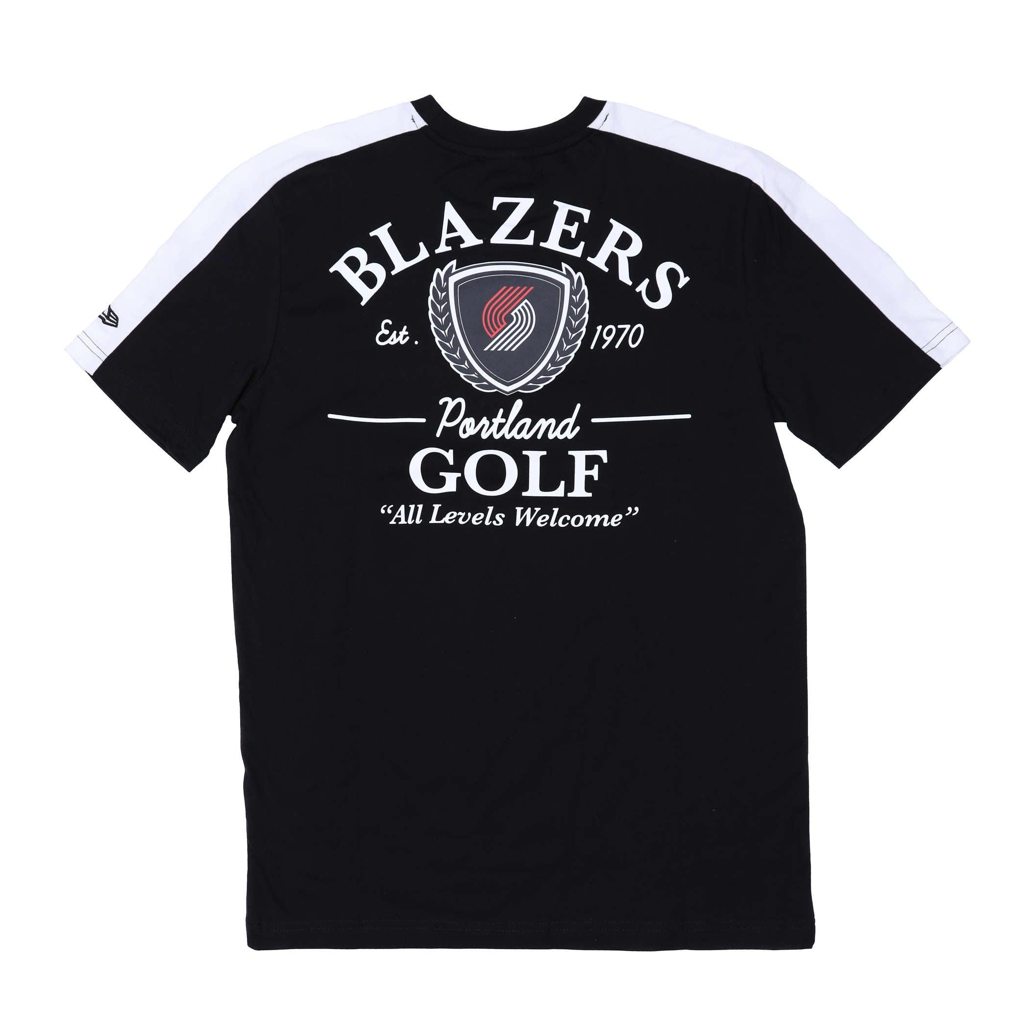 New Era Black Golf Club Tee