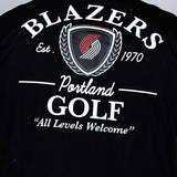 New Era Black Golf Club Tee