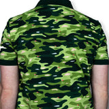 New Era Golf Camouflage Green Polo