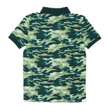 New Era Golf Camouflage Green Polo