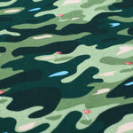 New Era Golf Camouflage Green Polo