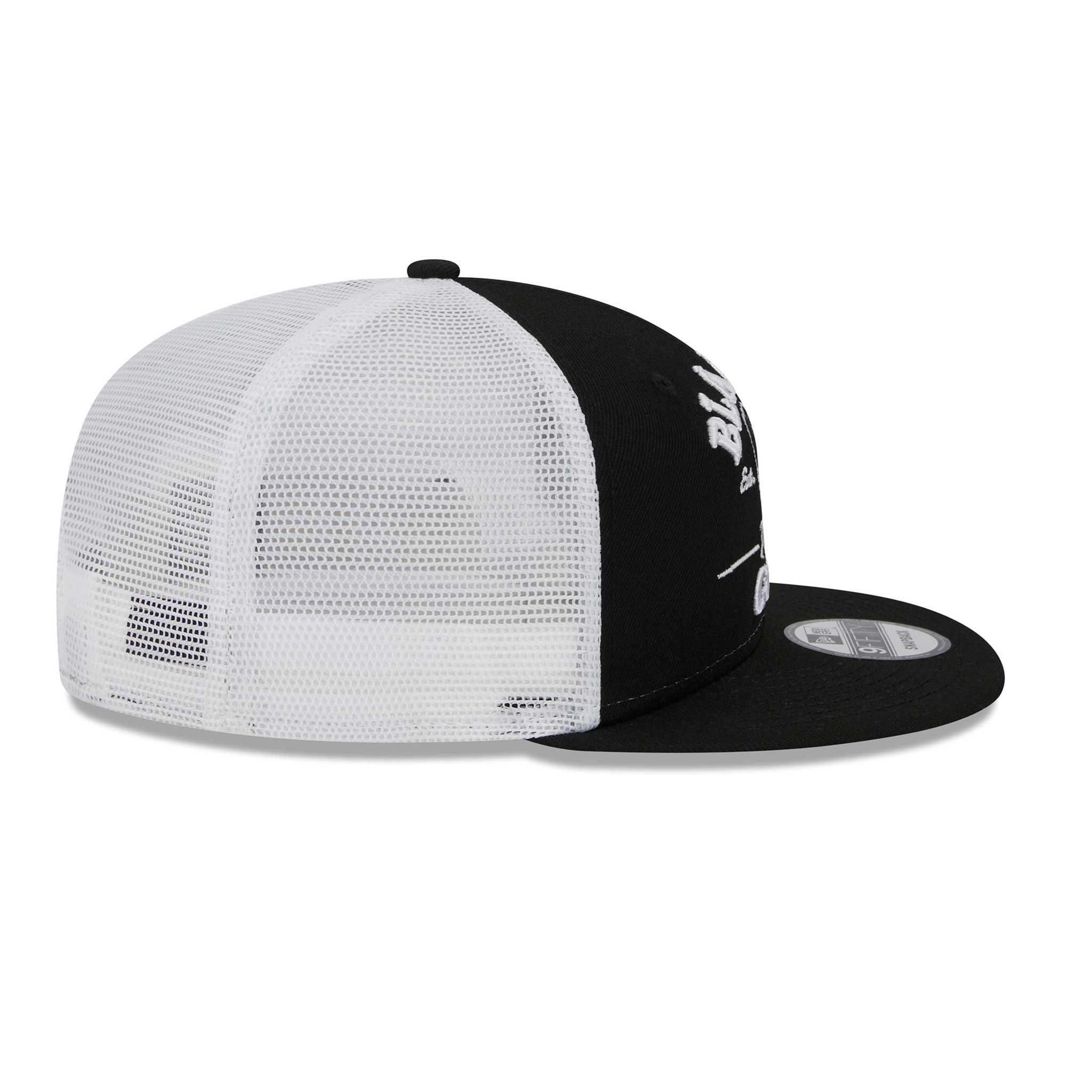 New Era Golf Club Meshback Black Snapback Hat