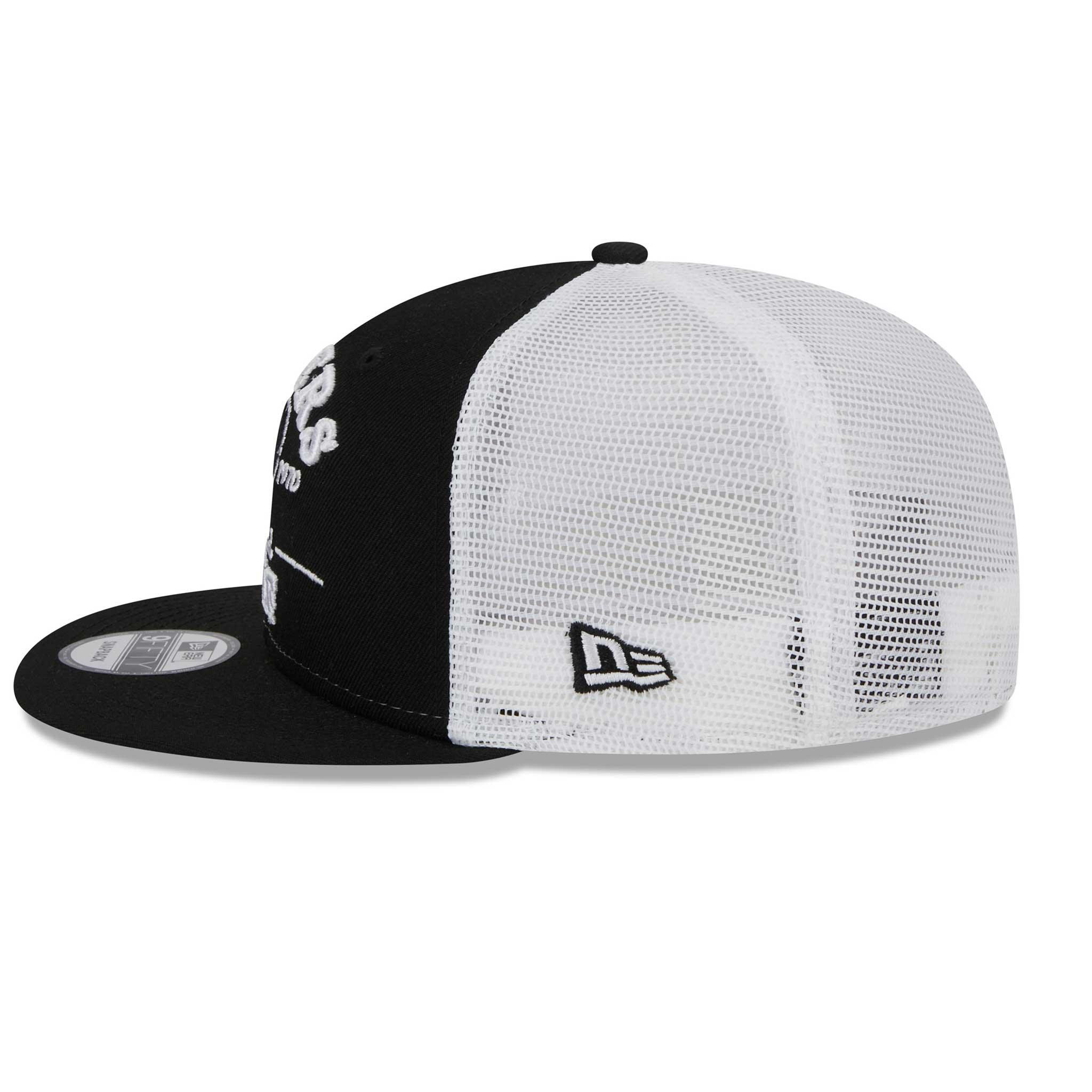 New Era Golf Club Meshback Black Snapback Hat