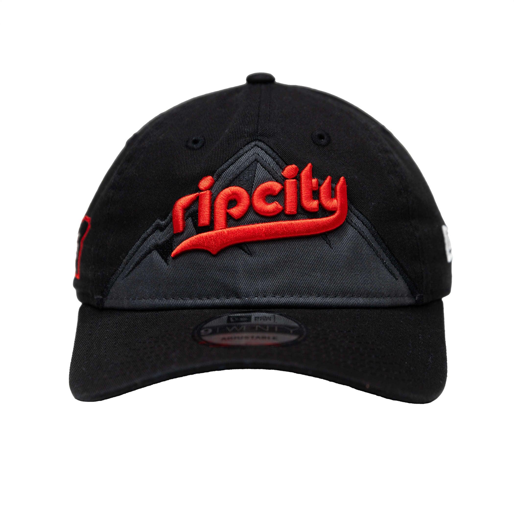 New Era Peak Plaid 24-25 City Edition ripcity 9TWENTY Black Dad Hat