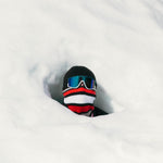 New Era Stripe Mask Balaclava Knit Hat