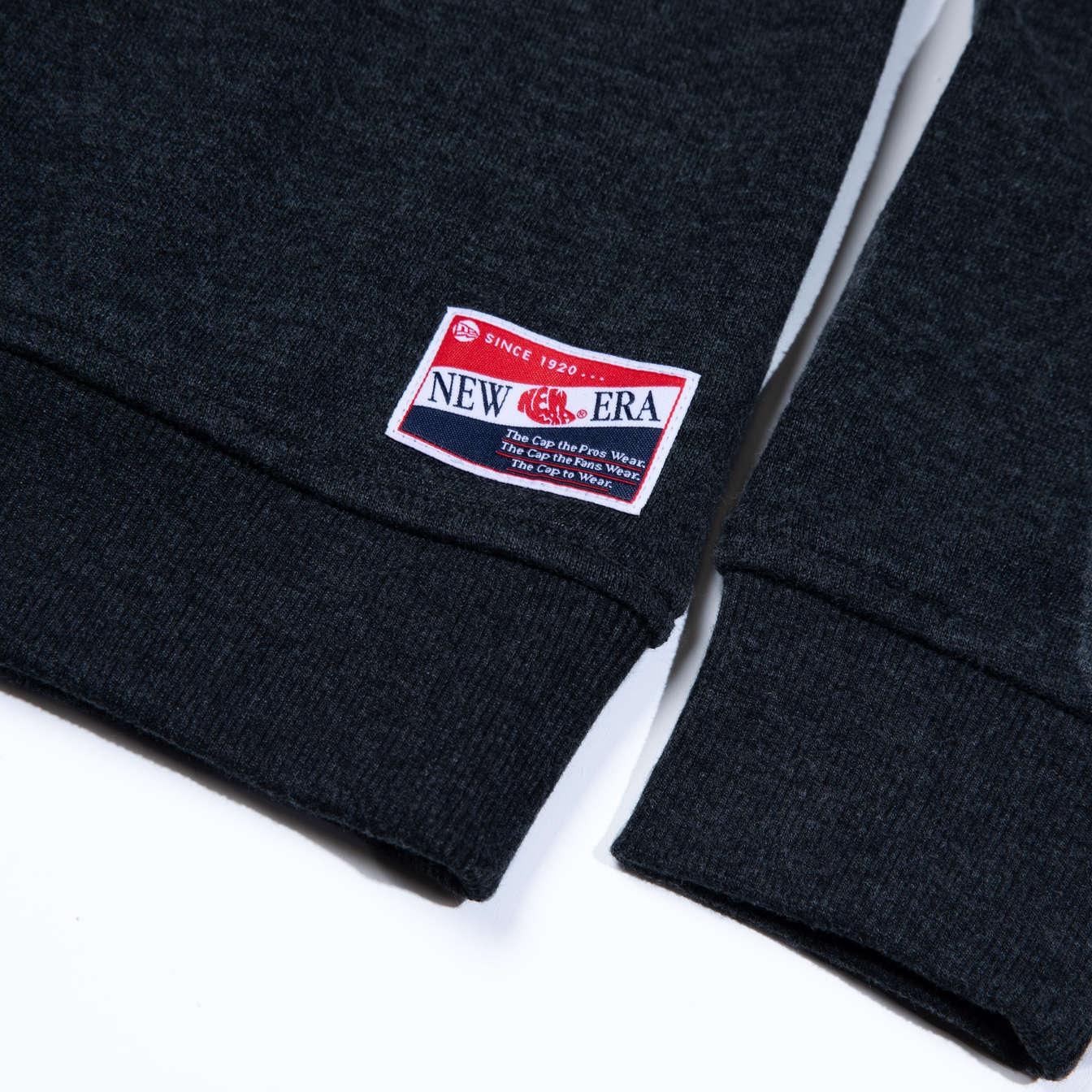 New Era Women's Blocked Black Snap Crewneck