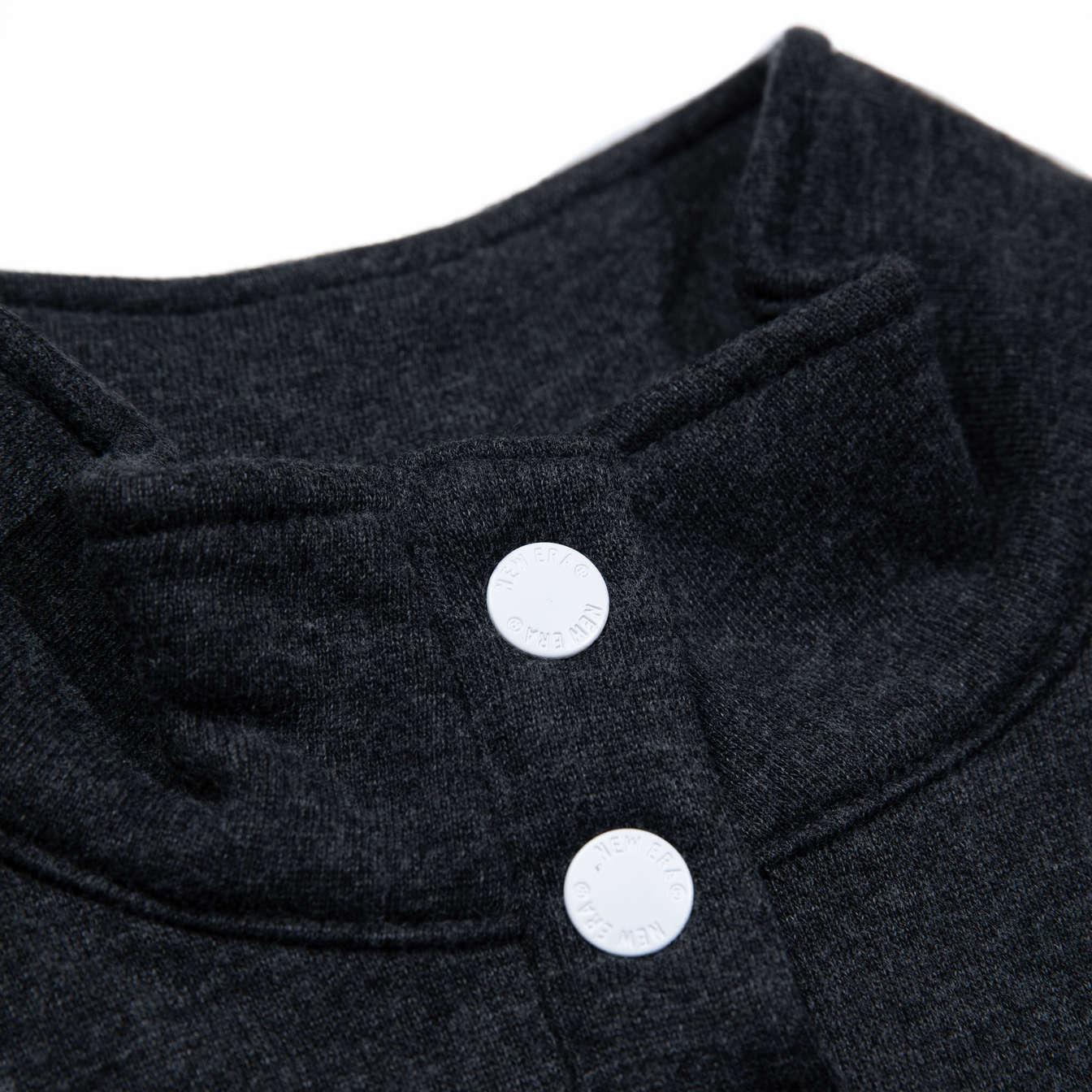 New Era Women's Blocked Black Snap Crewneck