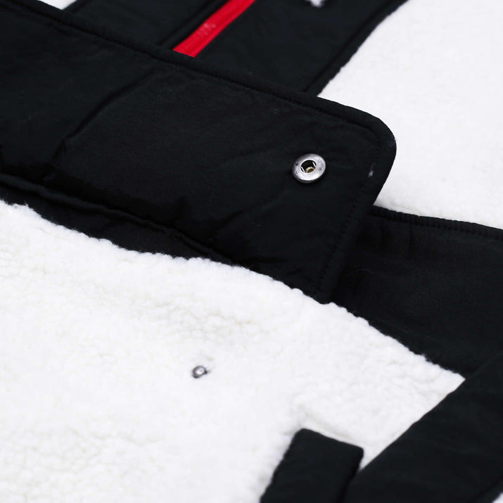 New Era Women's Quarterzip White & Black Jacket