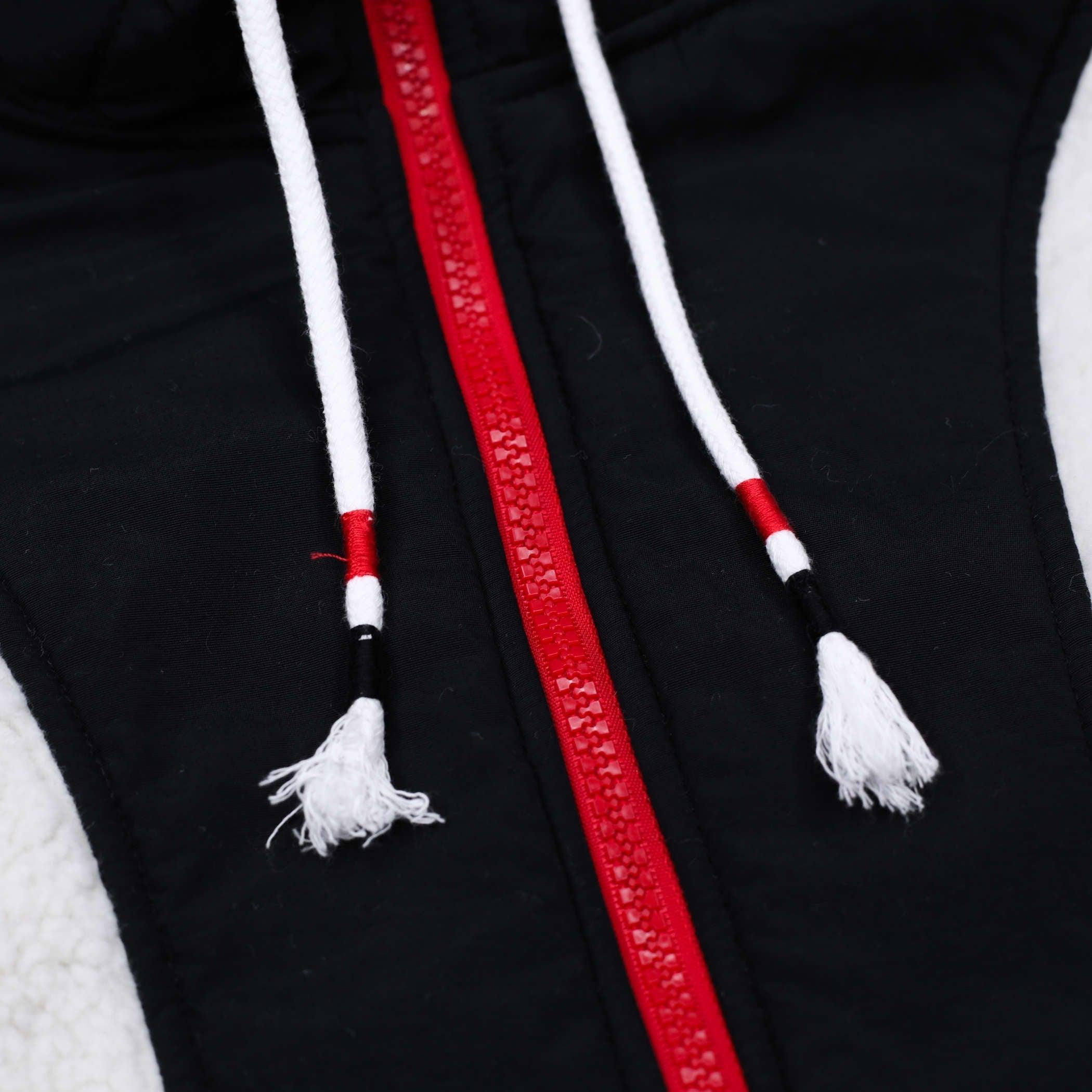 New Era Women's Quarterzip White & Black Jacket