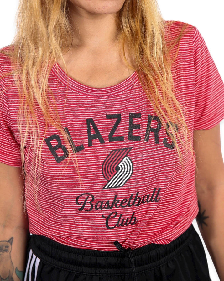 New Era Women's Space Dye Red T-Shirt