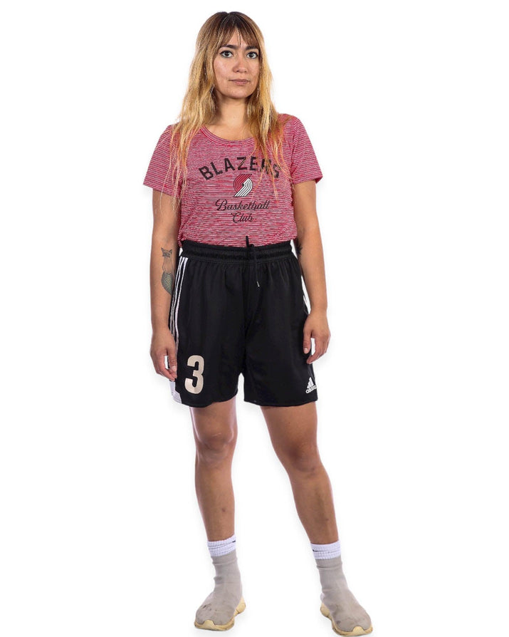 New Era Women's Space Dye Red T-Shirt