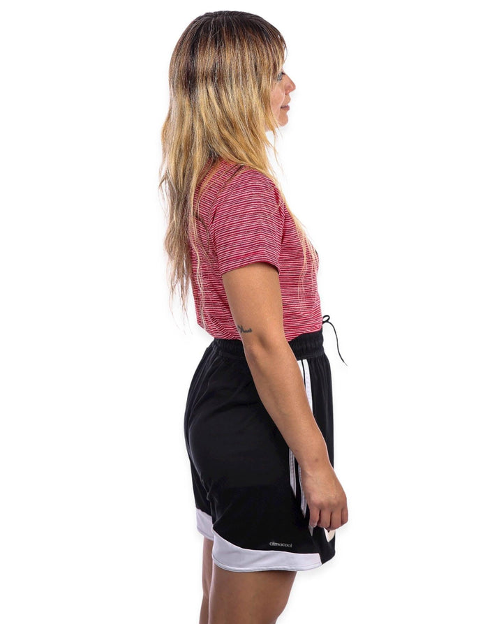 New Era Women's Space Dye Red T-Shirt