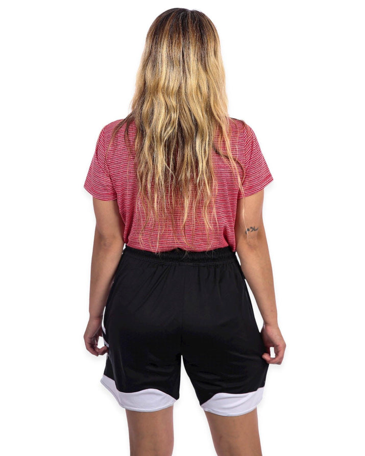 New Era Women's Space Dye Red T-Shirt
