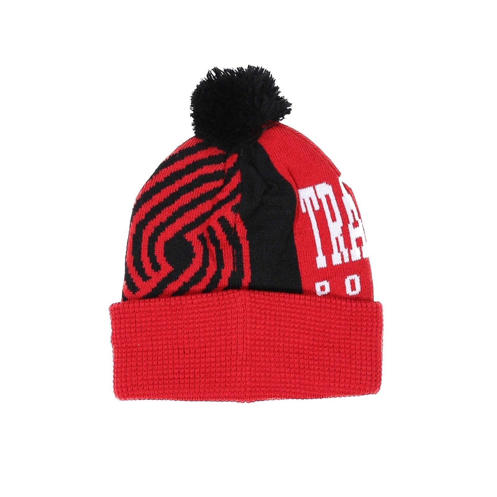 New Era Youth Street Red Knit Beanie