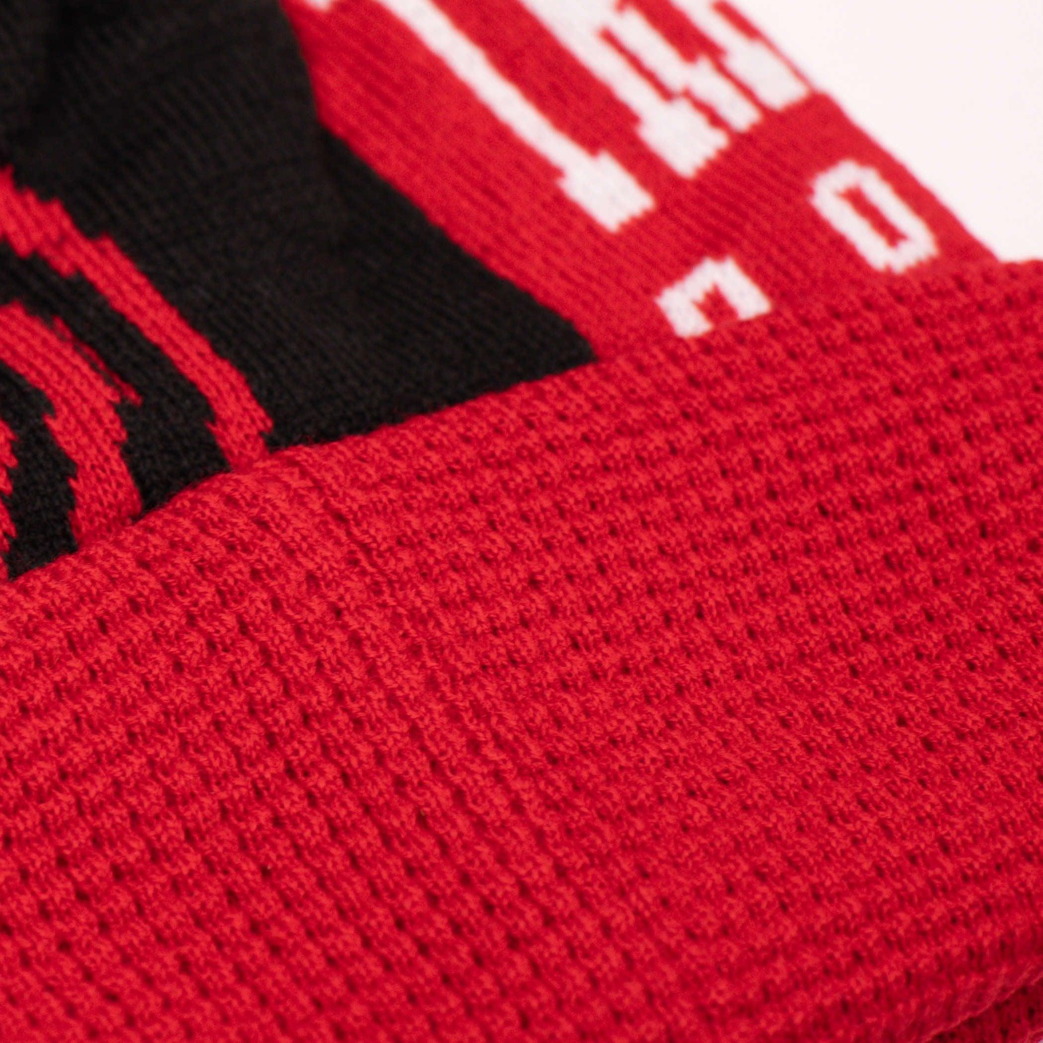 New Era Youth Street Red Knit Beanie