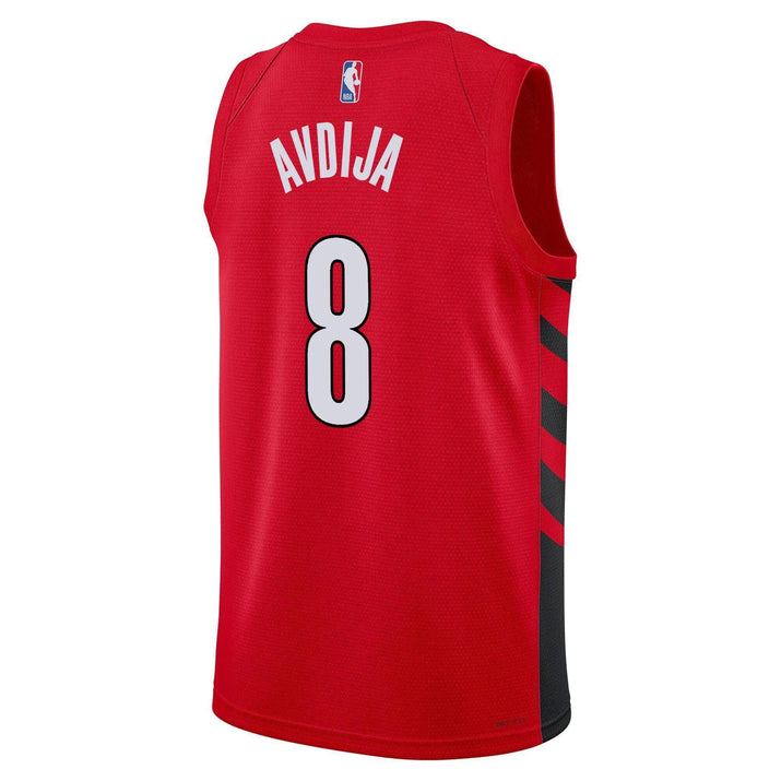 Nike Avdija Statement Red Swingman Jersey - Portland Trail Blazers Nike Avdija Statement Red Swingman Jersey - Portland Trail Blazers