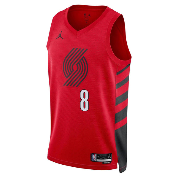Nike Avdija Statement Red Swingman Jersey - Portland Trail Blazers