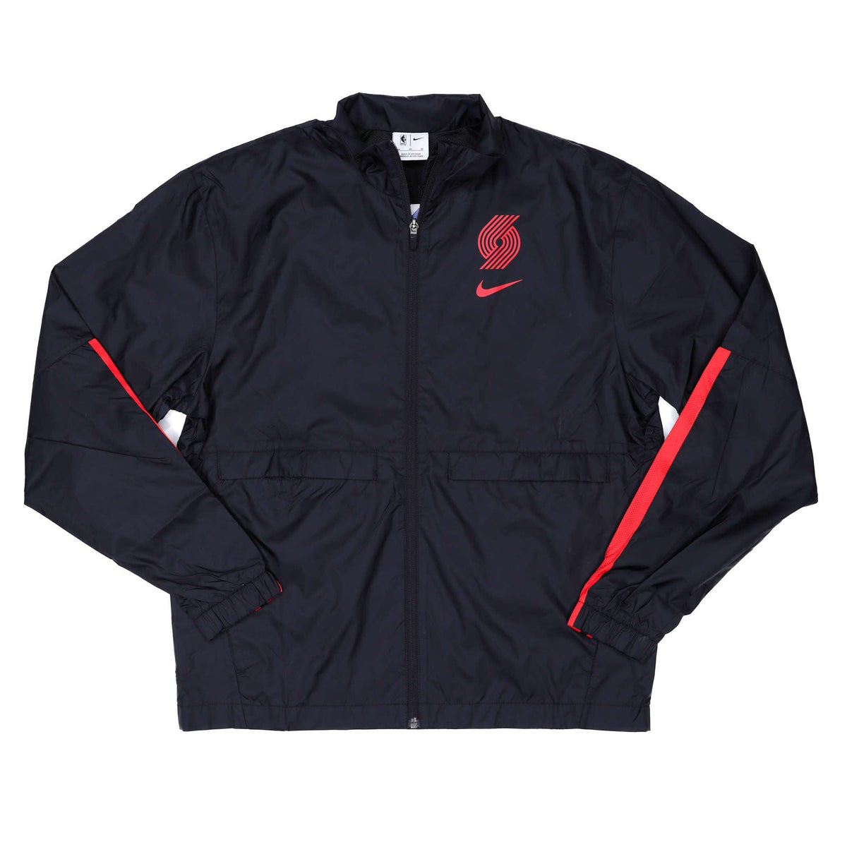 Portland Trail Blazers Nike Courtside Tracksuit Jacket - Style on 