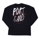 Nike Courtside Max Black Long Sleeve T-Shirt