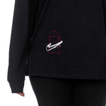 Nike Courtside Max Black Long Sleeve T-Shirt