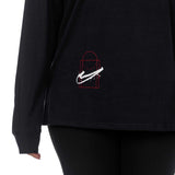 Nike Courtside Max Black Long Sleeve T-Shirt