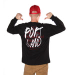 Nike Courtside Max Black Long Sleeve T-Shirt