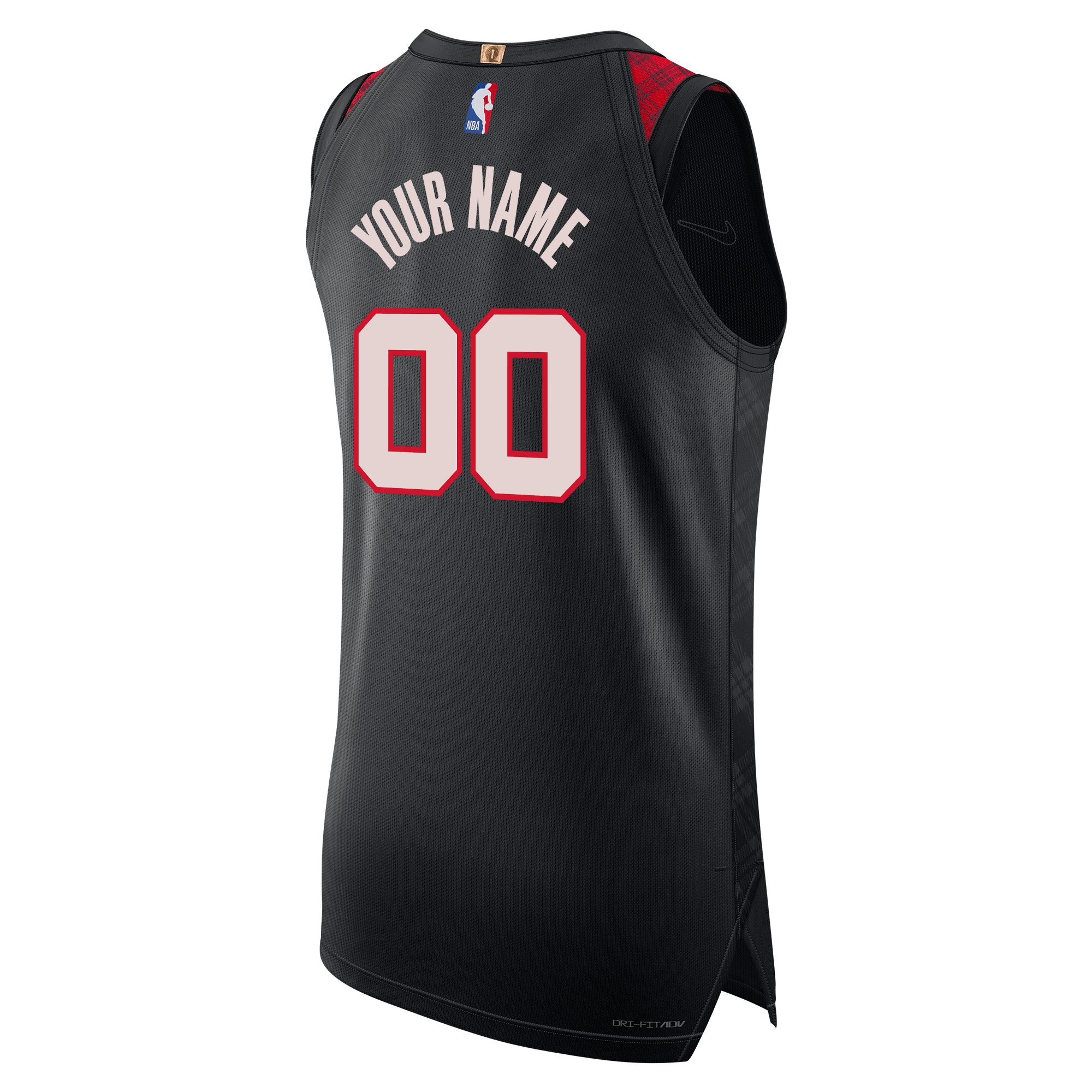 Nike Custom City Edition 23-24 Retro Plaid Swingman Jersey