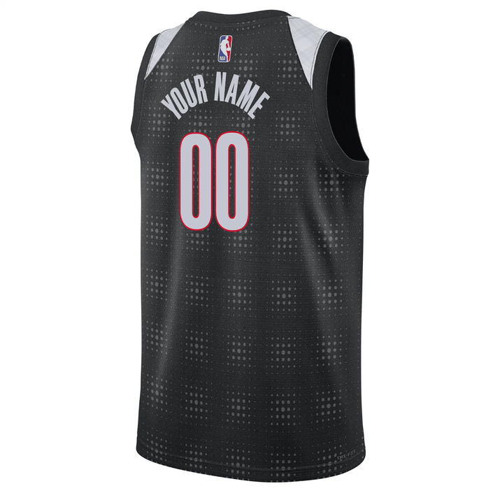 Nike Custom NBA Swingman Peak Plaid 24-25 City Edition Jersey