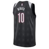 Nike Justin Minaya NBA Swingman Peak Plaid 24-25 City Edition Jersey