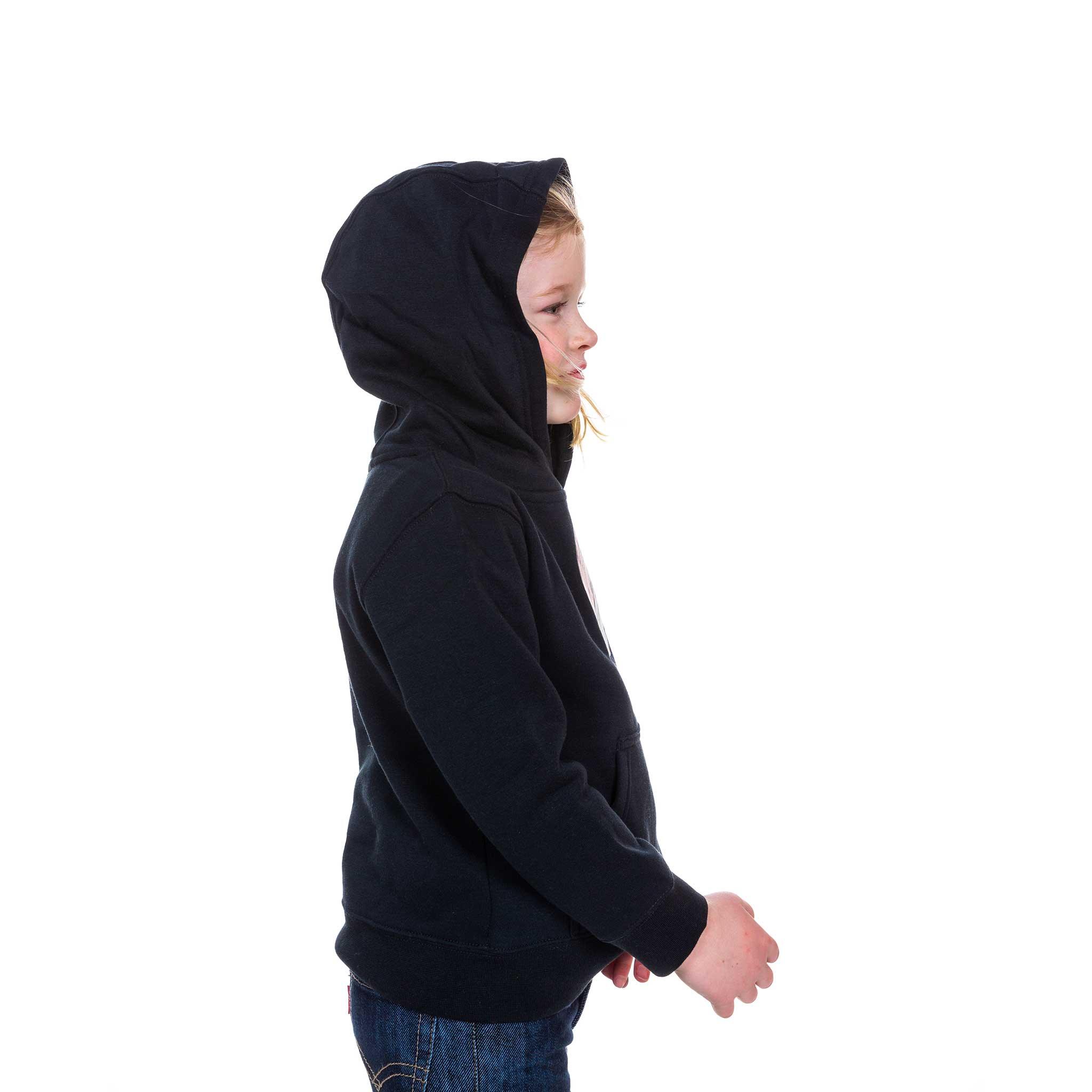 Nike Kids Pinwheel Essential Fleece Black Pullover