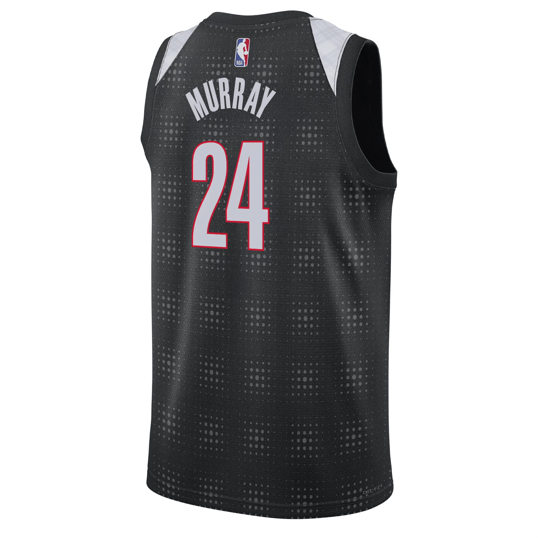 Nike Kris Murray NBA Swingman Peak Plaid 24-25 City Edition Jersey