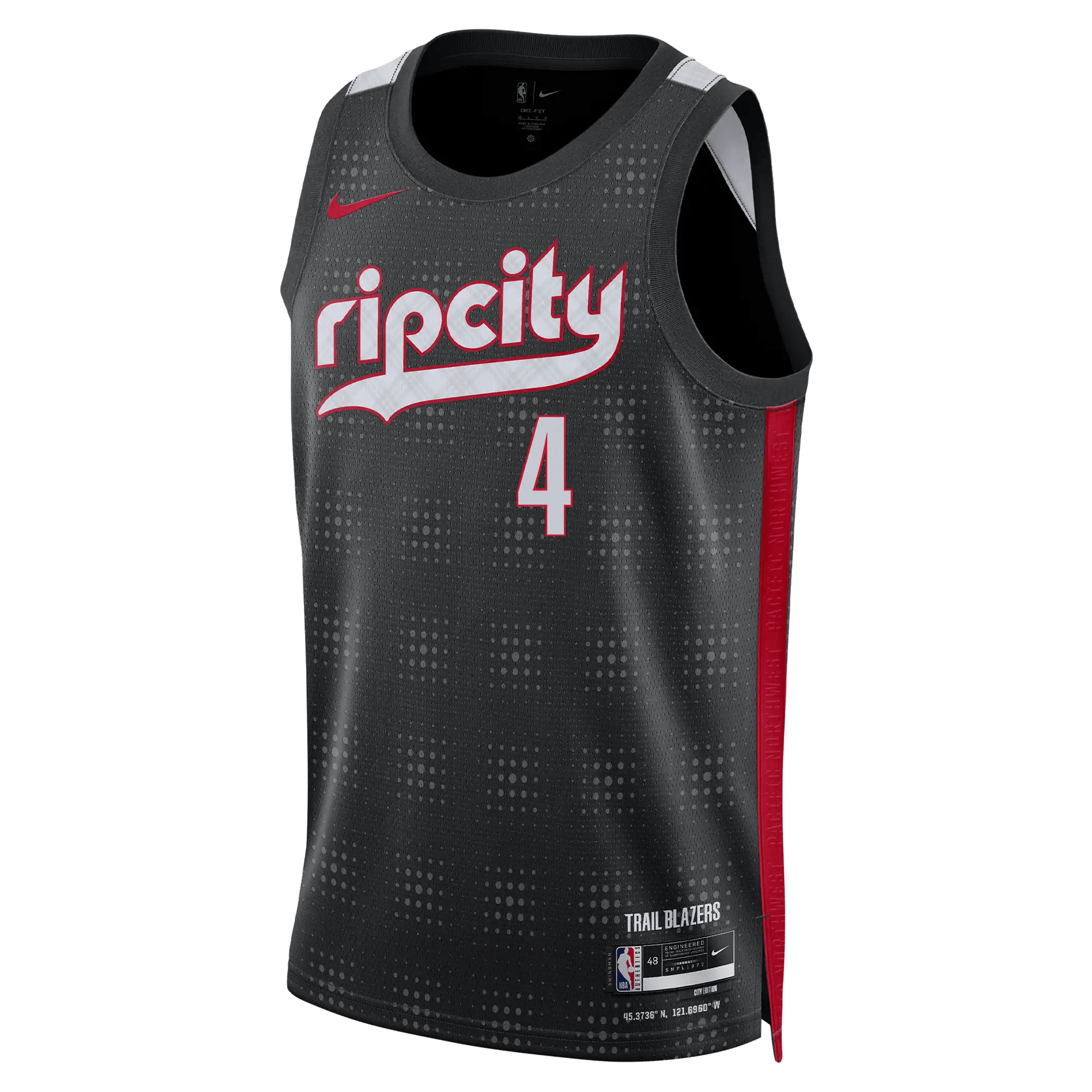 Nike Matisse Thybulle NBA Swingman Peak Plaid 24-25 City Edition Jersey