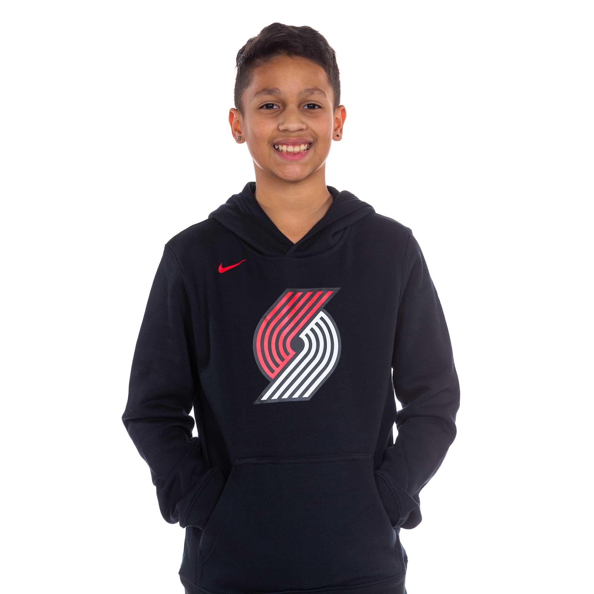 Nike Pinwheel Youth Essential Fleece Black Pullover