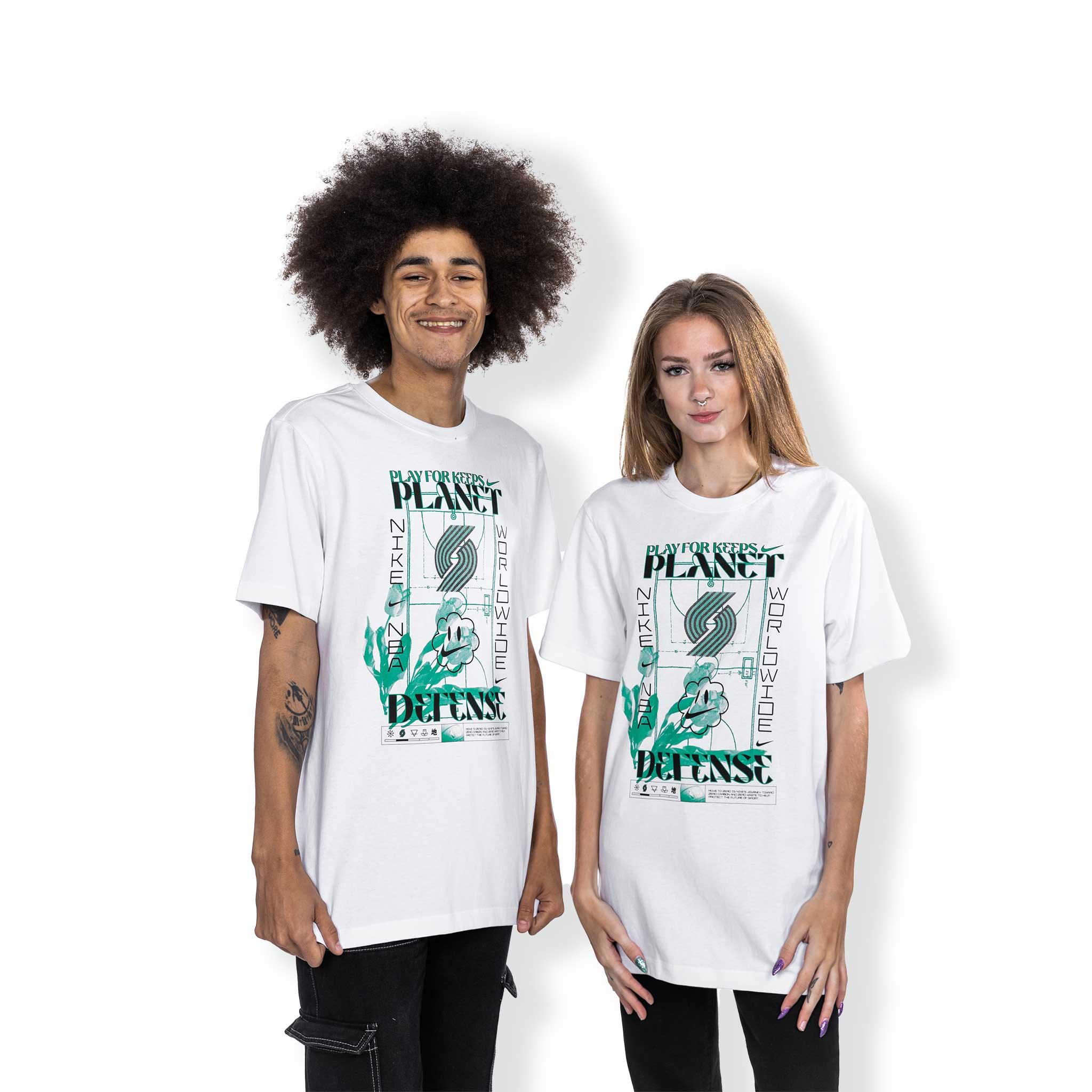 Nike Planet Defense White Cotton T-shirt