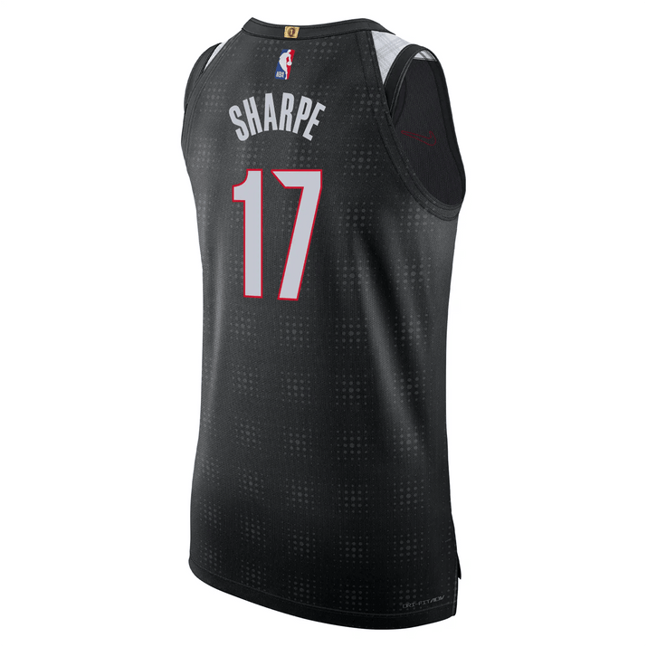 Nike Shaedon Sharpe NBA Authentic Peak Plaid 24-25 City Edition Jersey