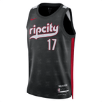 Nike Shaedon Sharpe NBA Swingman Peak Plaid 24-25 City Edition Jersey