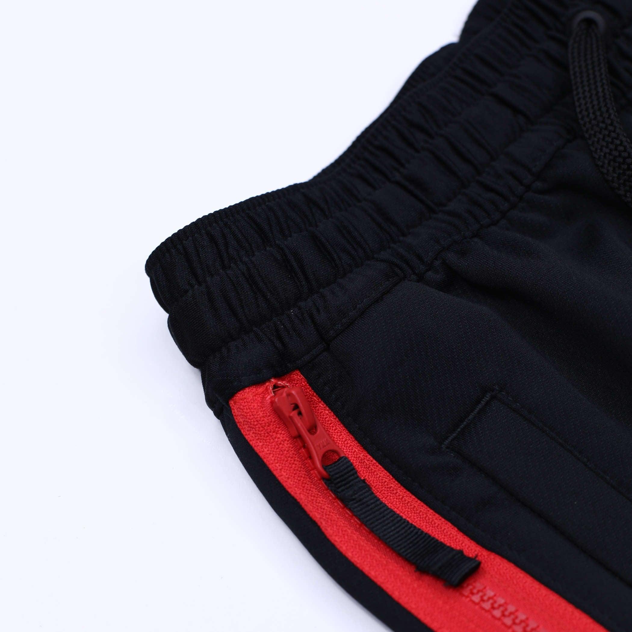 Nike Showtime Black With Red Stripe Pants