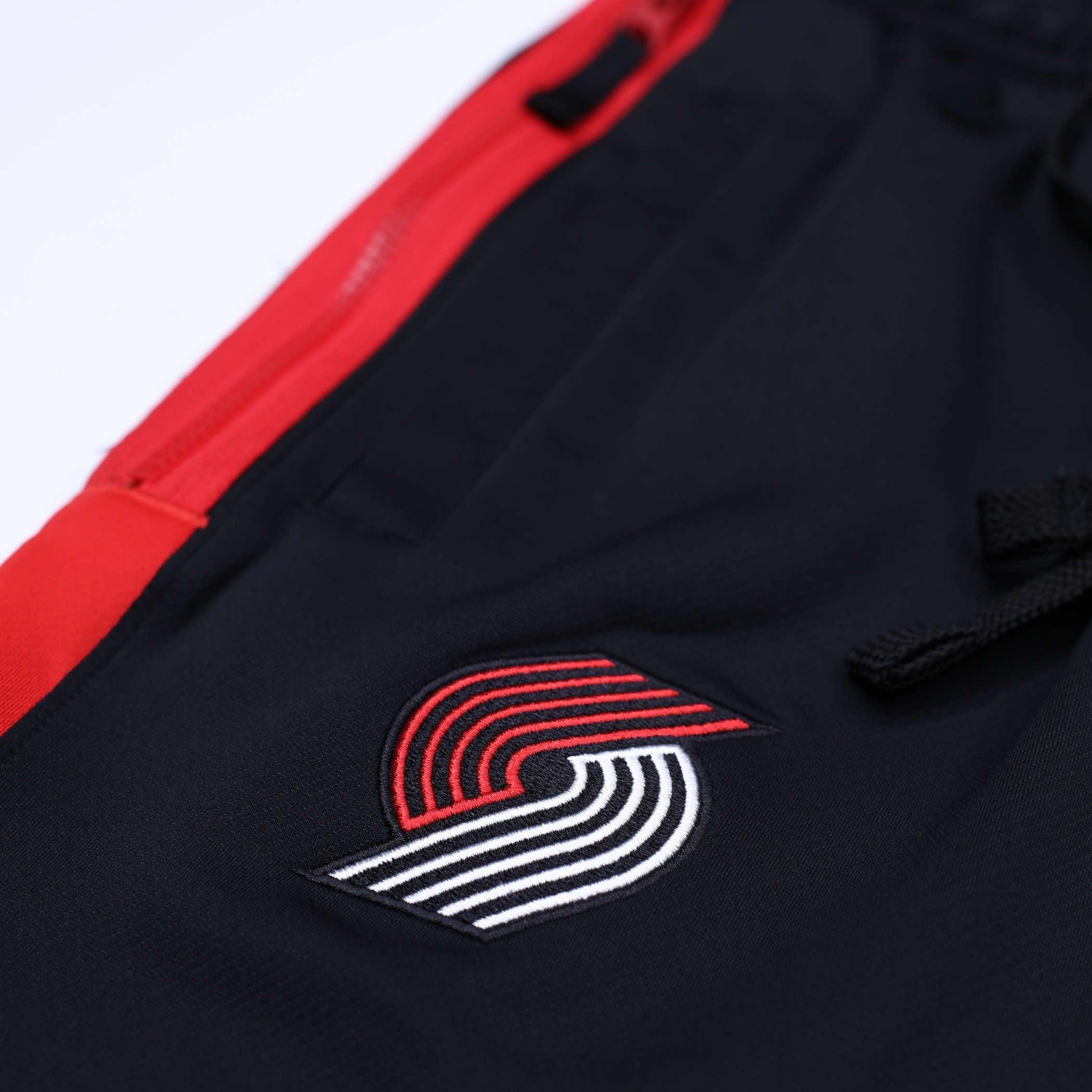 Nike Showtime Black With Red Stripe Pants