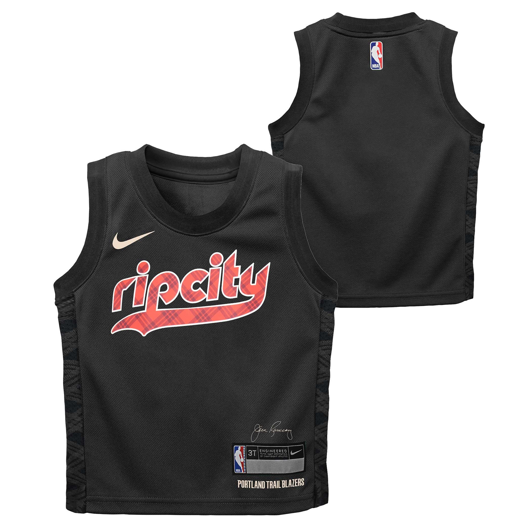 Nike Toddler Replica Retro Plaid City 23-24 Jersey
