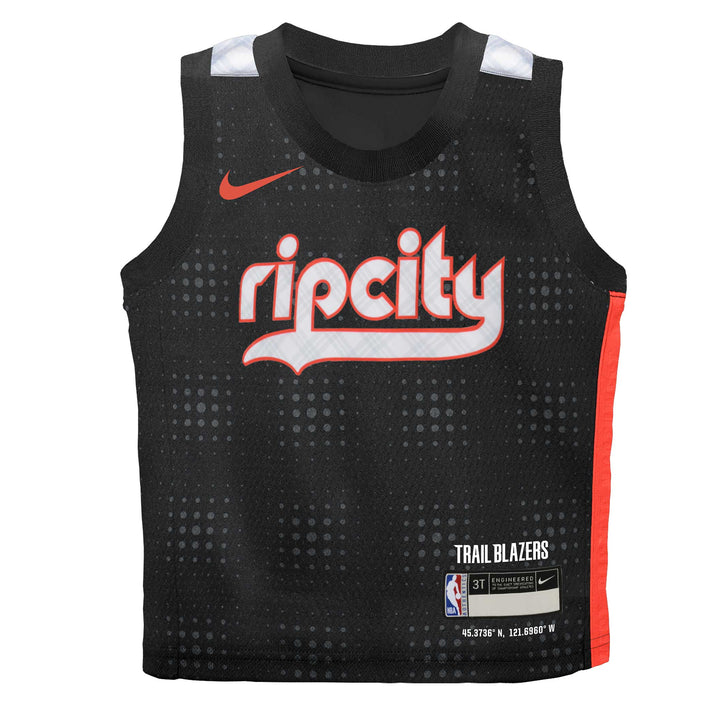 Nike Trail Blazers Infant Peak Plaid Jersey