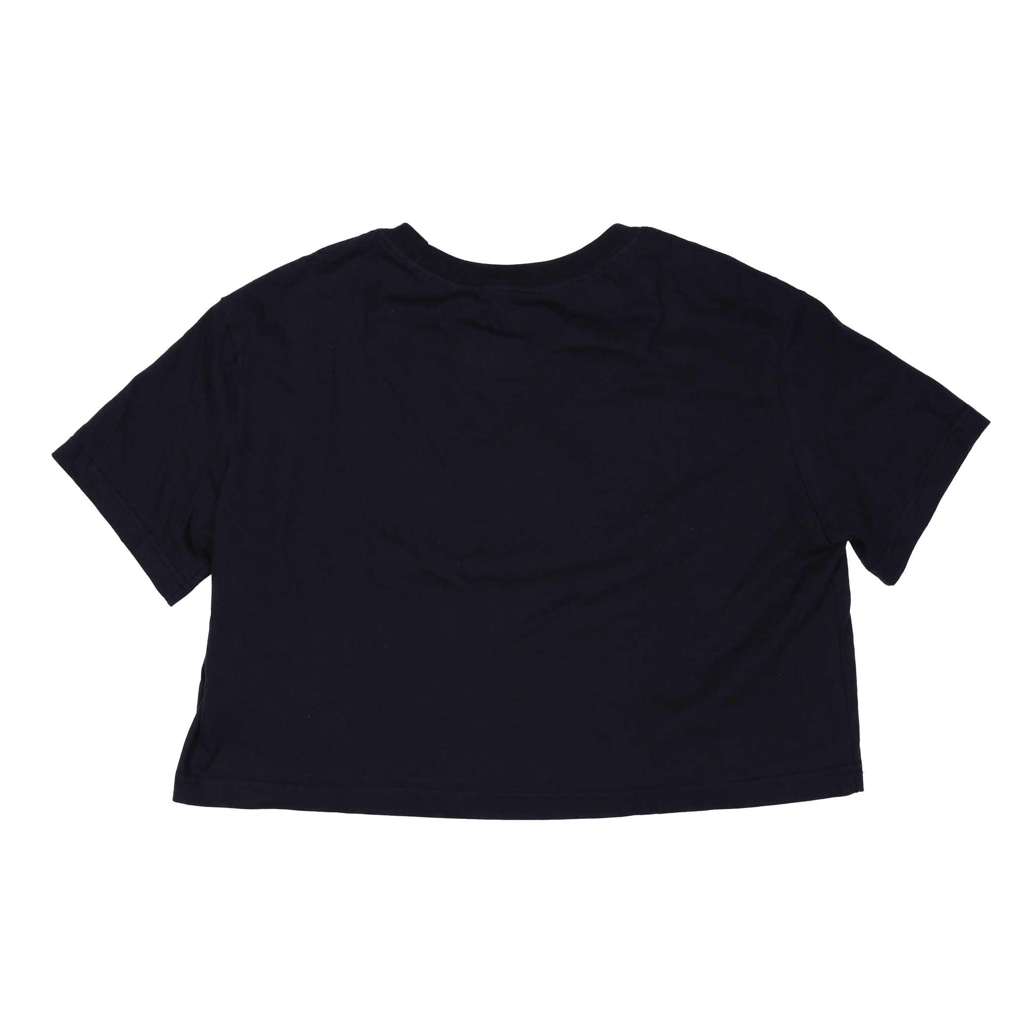 Nike Women's Courtside Black Crop Top