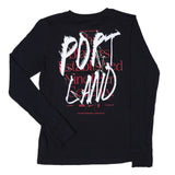 Nike Youth Courtside Max Black Long Sleeve