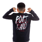 Nike Youth Courtside Max Black Long Sleeve